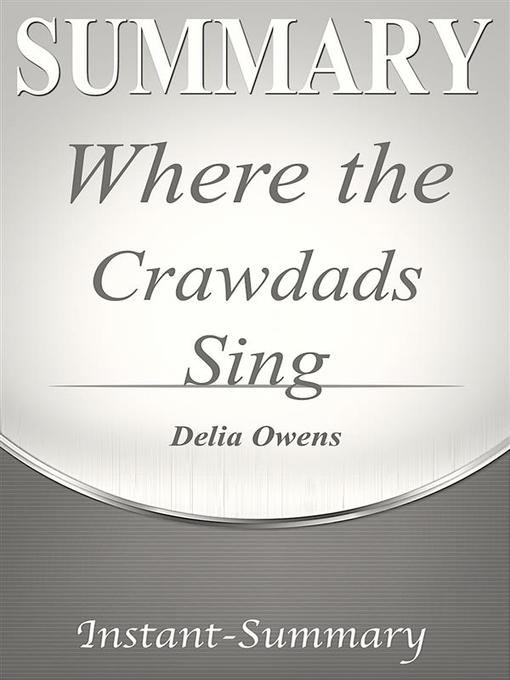 Title details for Where the Crawdads Sing by Instant - Available
